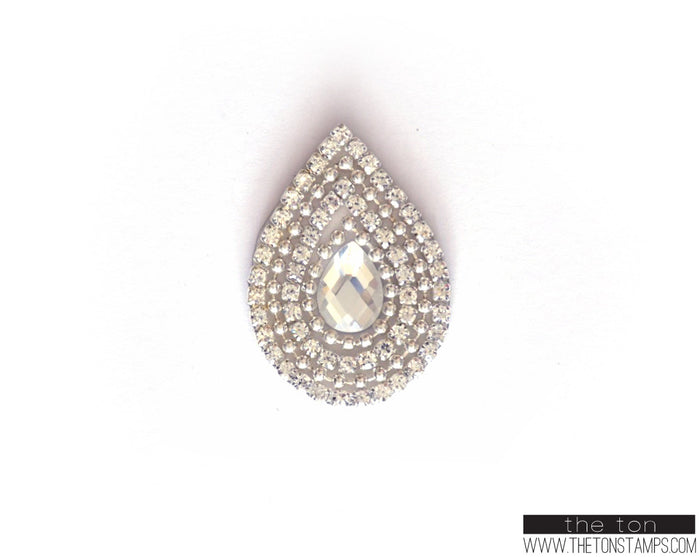 Tear Drop Embellishment
