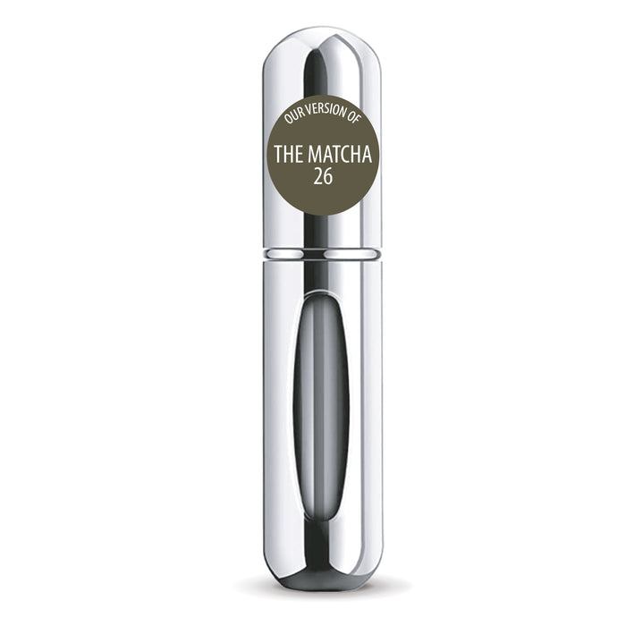 The Matcha 26 5ml travel size atomizer