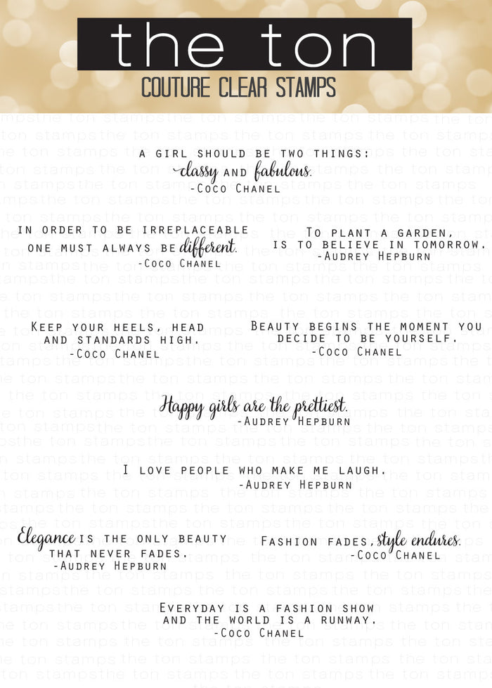 Timeless Icons Sentiment Set