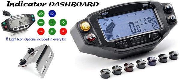 VAPOR INDICATOR LIGHTS DASHBOARD