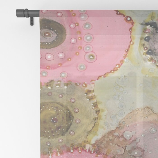 Window Curtains 'Pink Matter' — additional view