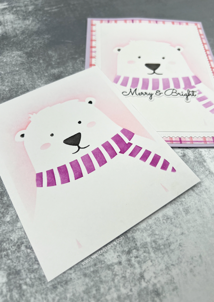 Winter Bear Layering Stencils